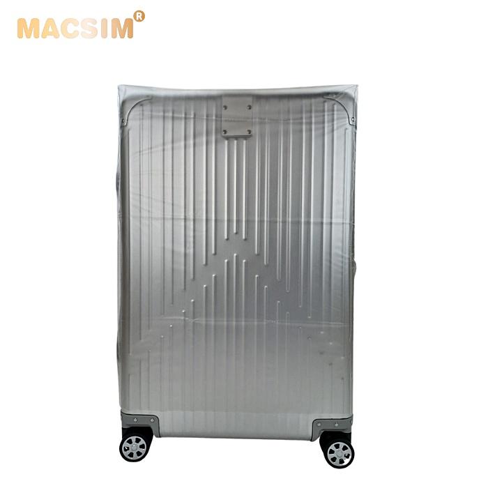 Vali hợp kim nhôm nguyên khối MS1104 Macsim cao cấp màu Bạc cỡ 29 inches