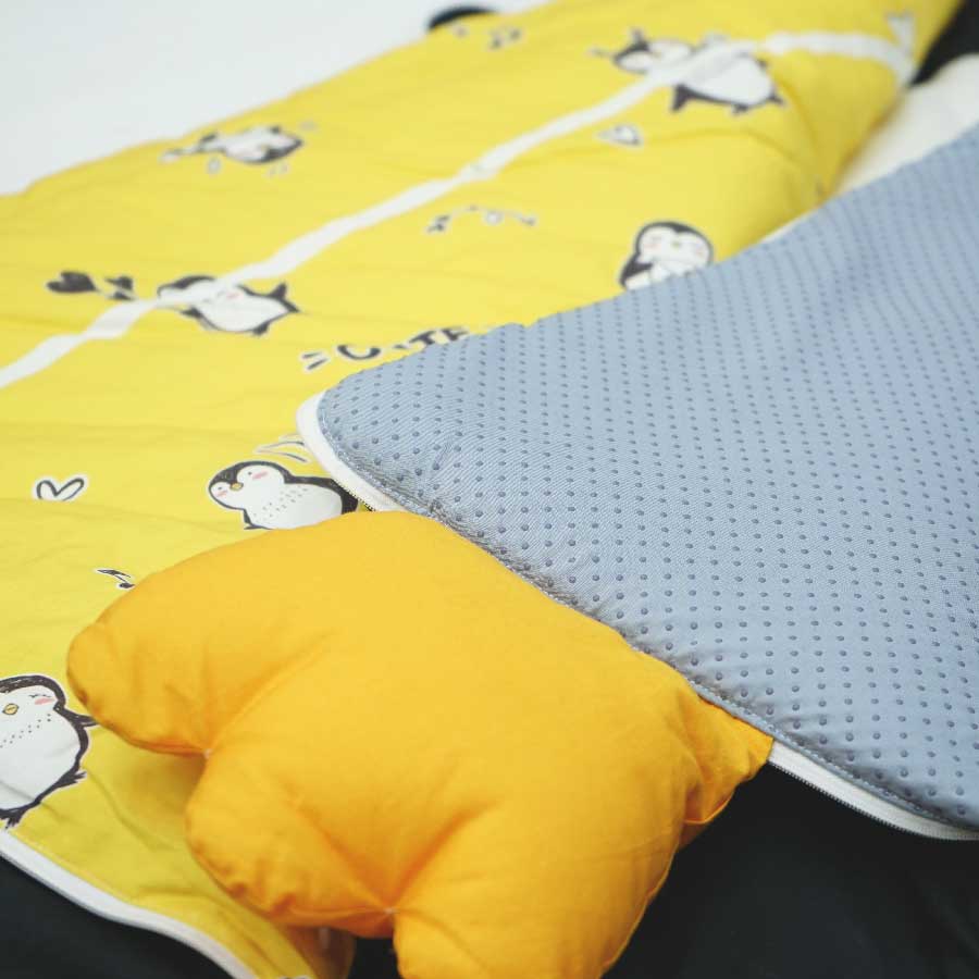 Bộ Túi Ngủ Em Bé Penguin K-Bedding