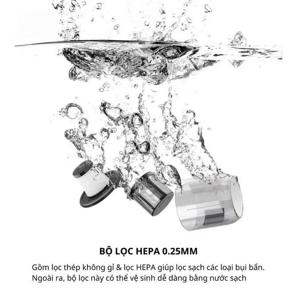Máy Hút Bụi Giường Nệm Diệt Khuẩn UV, Công Suất 1400W - Hút Sạch Mọi Bụi Bẩn - HÀNG CHÍNH HÃNG MINIIN