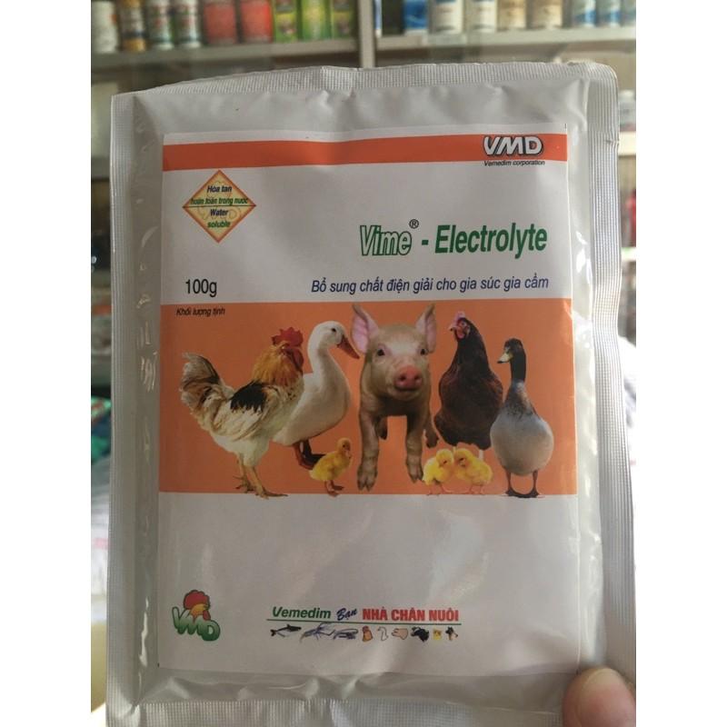 BÙ NƯỚC và CHẤT ĐIỆN GIẢI , VIME C ELECTRIC 100gam/Gói