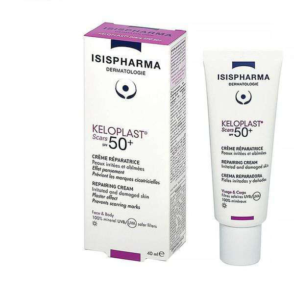 Kem dưỡng bảo vệ da thương tổn Isis Pharma Keloplast Scars SPF 50+ (40ml)