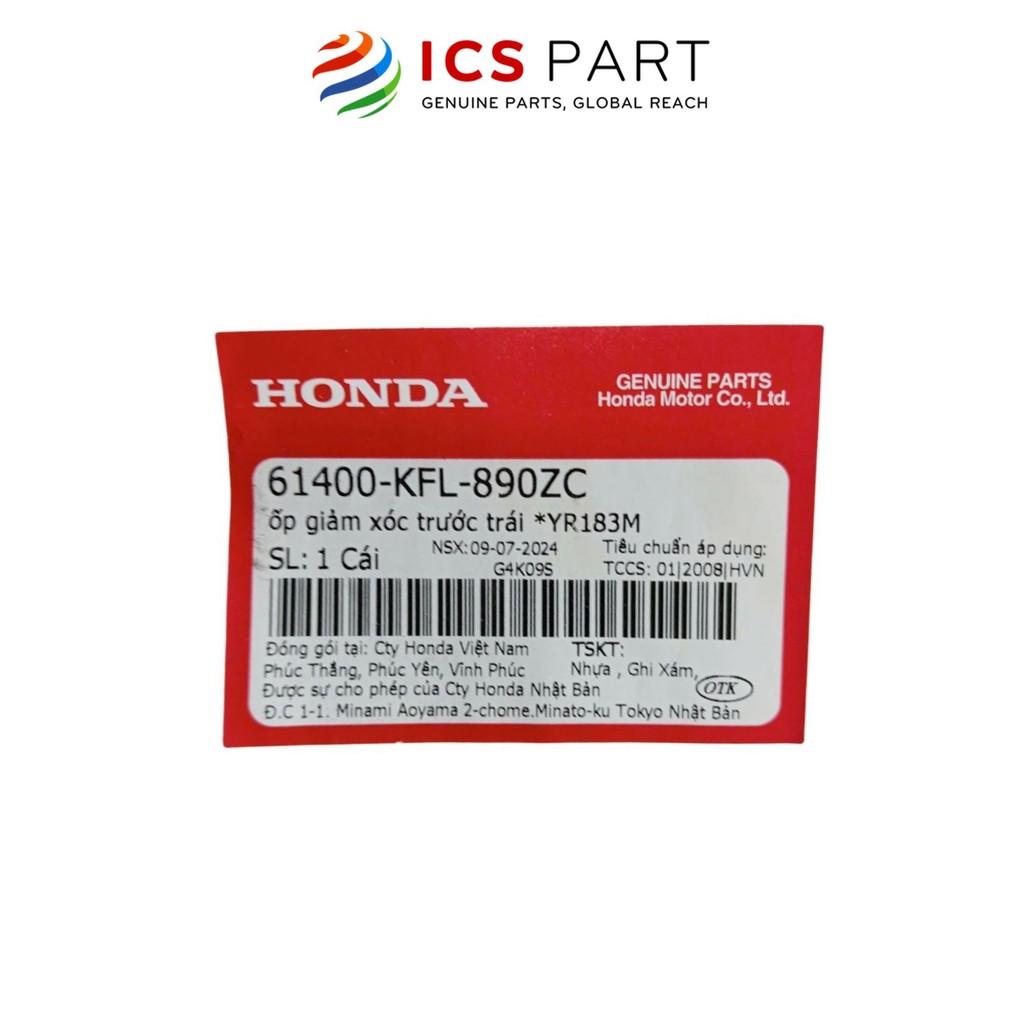 Ốp Giảm Xóc (Ốp Vai) Trái HONDA Future 1 Ghi Xám Yr183M (61400KFL890ZC)