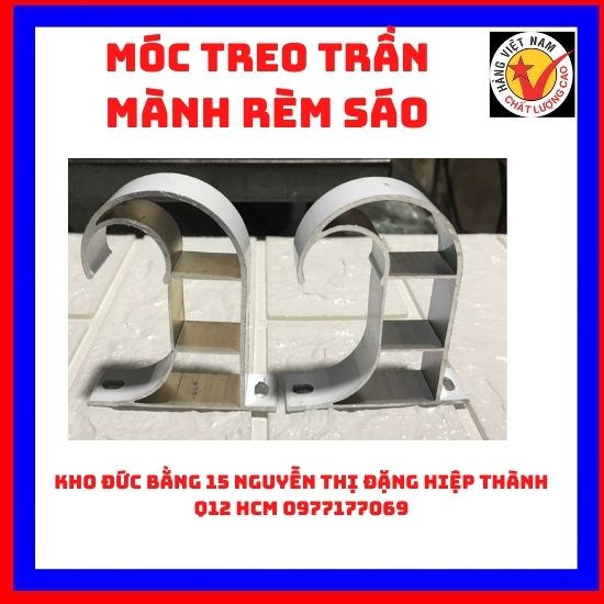 Phụ kiện lắp rèm cửa, Móc treo thanh rèm lên trần, trụ đỡ tường,móc treo mành sáo ,giá đỡ treo mành sáo