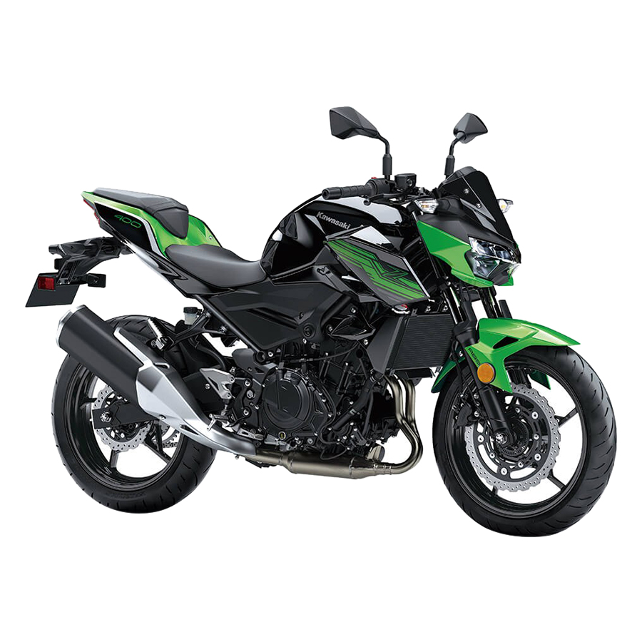 Xe Mô Tô Kawasaki Z400 ABS - Xanh