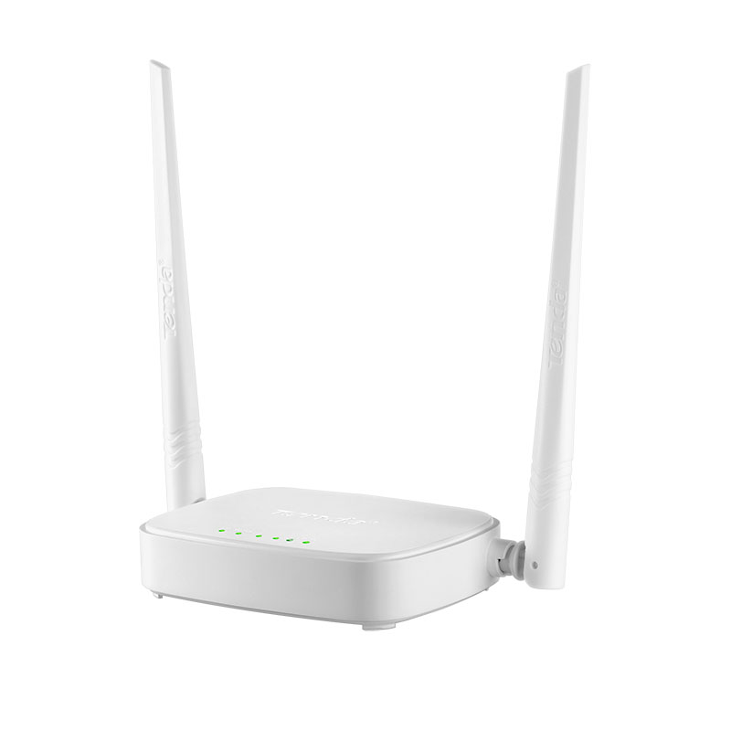 Bộ phát wifi không dây 2 râu kích sóng repeater Wireless Router N301 chuẩn 300Mbps Tenda hàng chính hãng