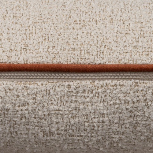 SCATTER BOX Vỏ Gối cao cấp nhập khẩu Ireland Anh Quốc HAZEL màu CREAM / RUST kích thước 58X58CM phong cách hiện đại