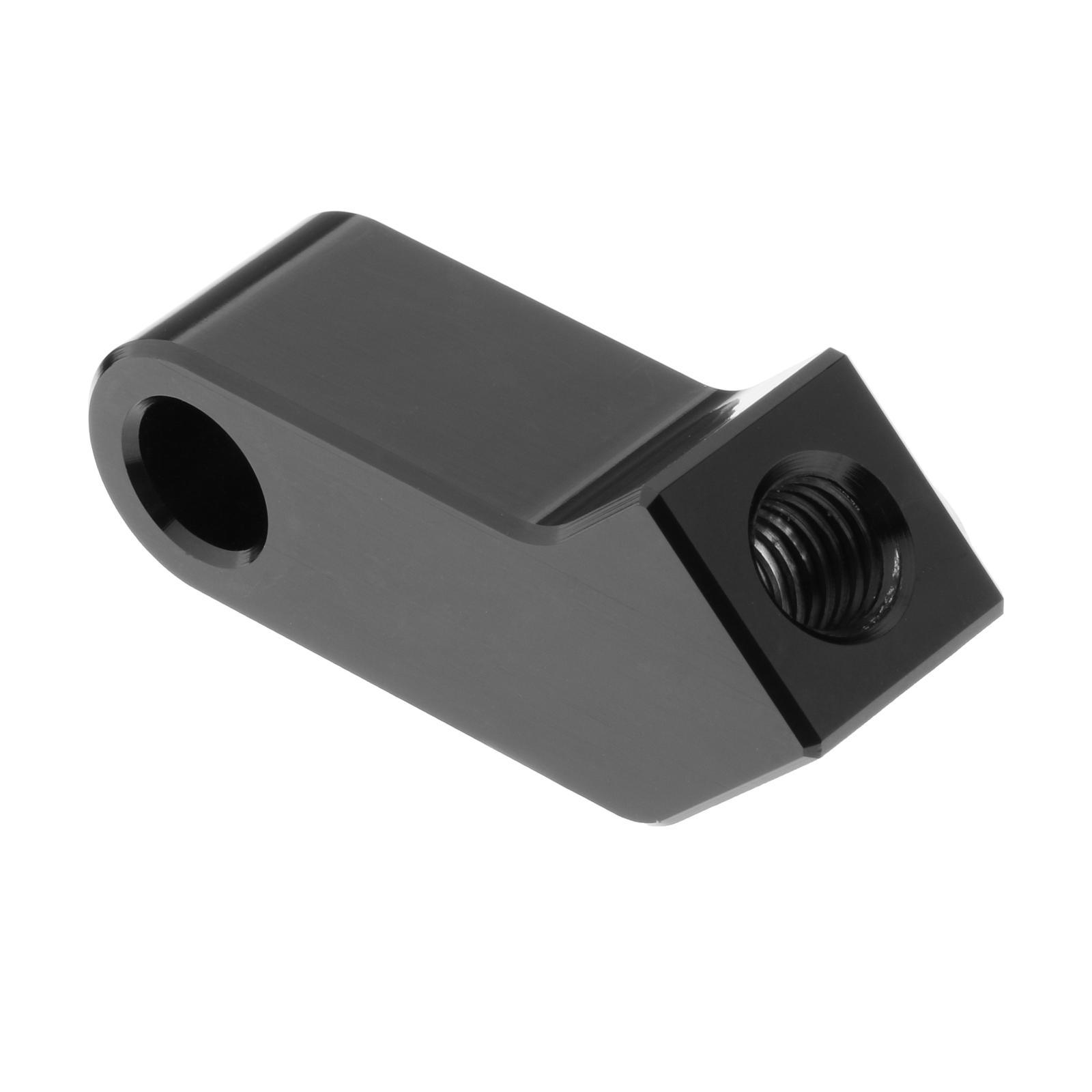 Motorcycle Headlight Mounting Block Bracket Extension CNC Aluminum for Headlights with A 3/4" I.D. Wide Mounting Bracket.
