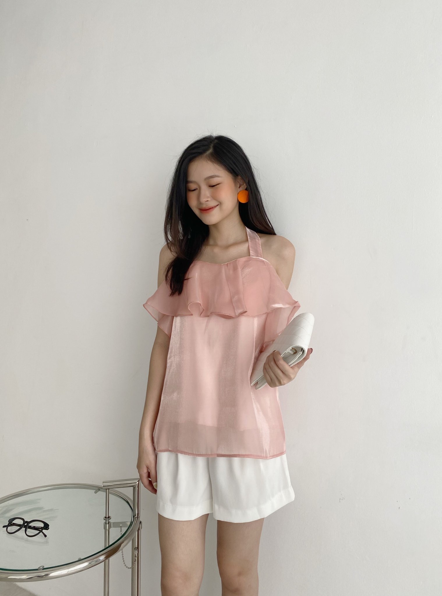 YU CHERRY | Áo nữ Tie Back Top YA369