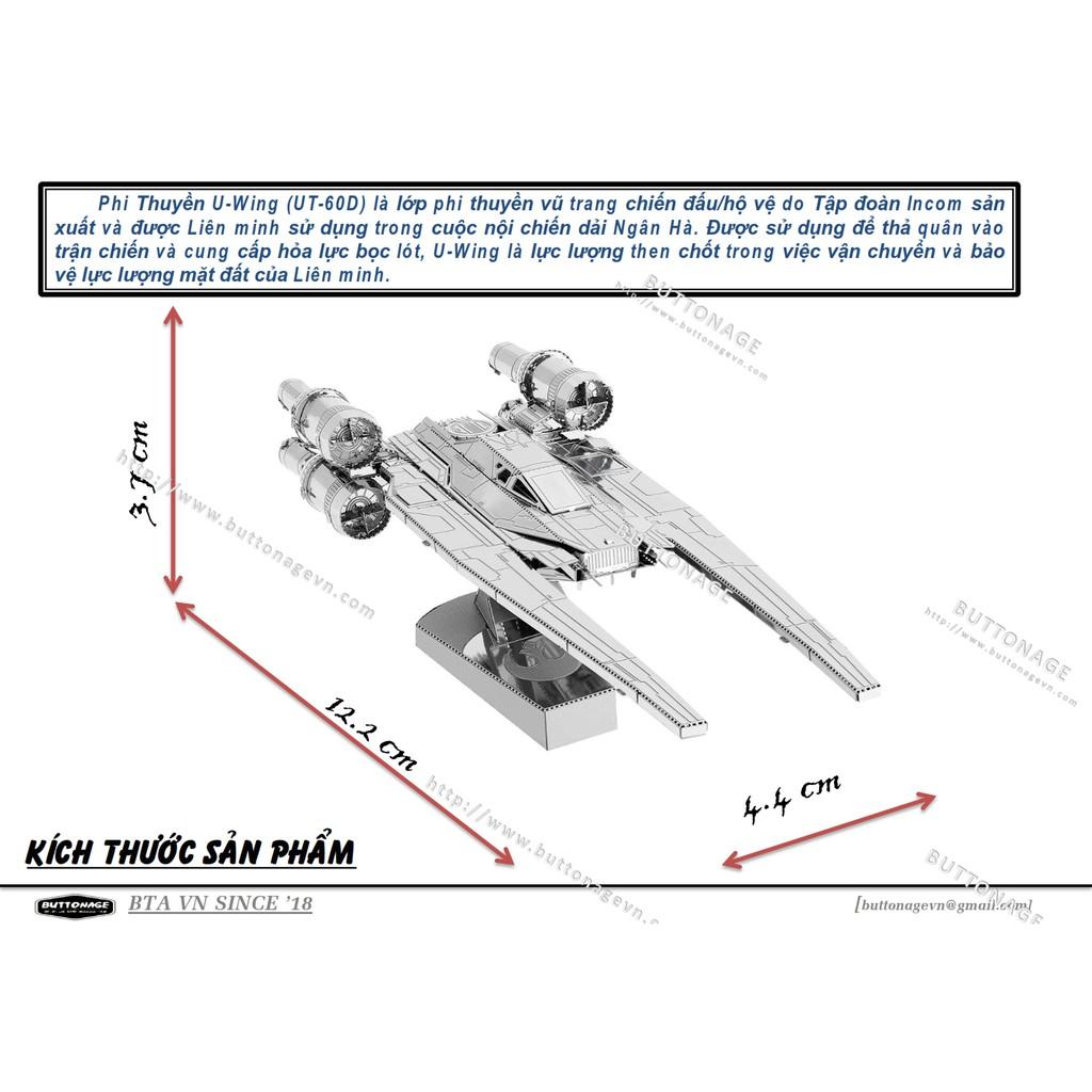 Mô Hình Lắp Ráp 3d Phi Thuyền_U-Wing
