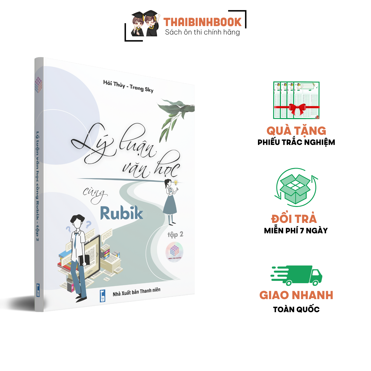 Sách Lý Luận Văn Học Cùng Rubik - Rubik Văn Chương