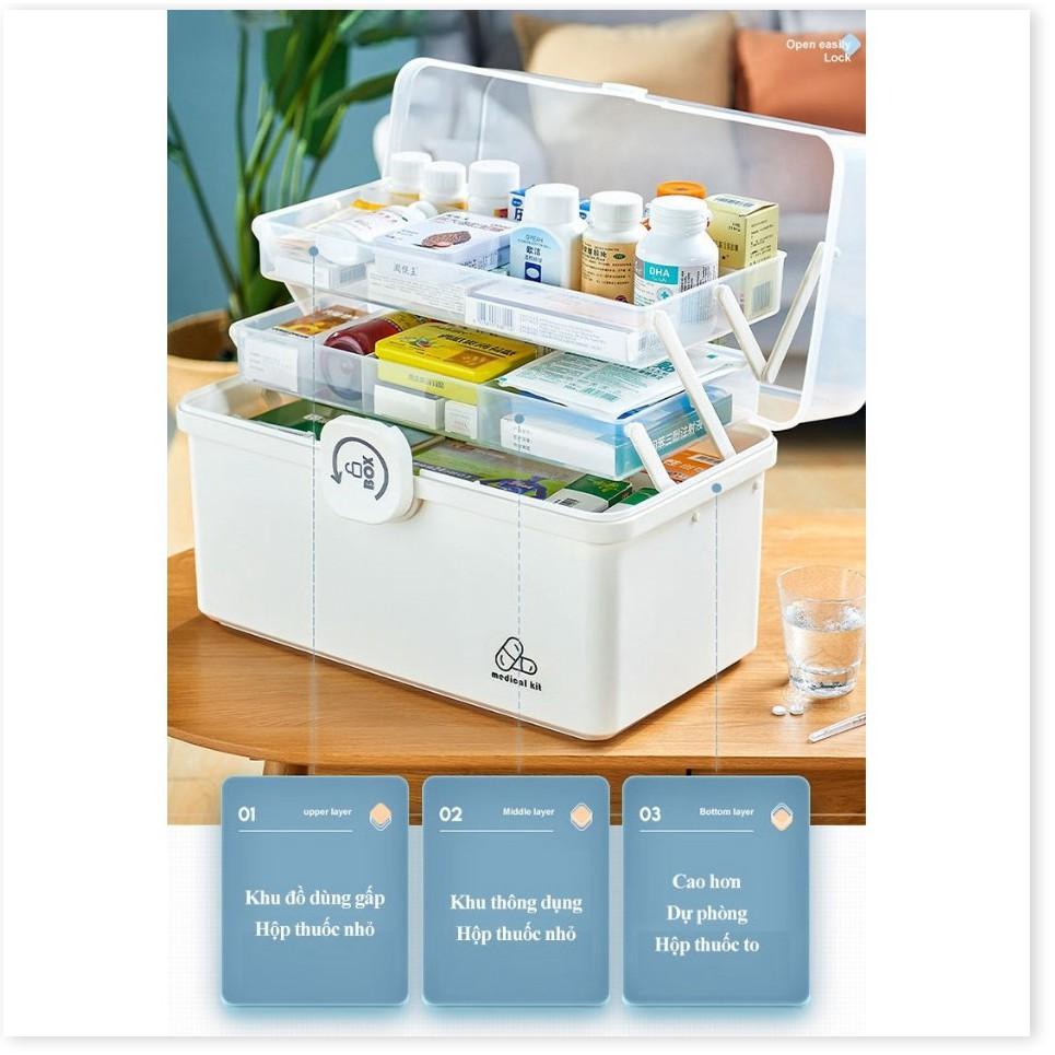 Hộp đựng đồ, dụng cụ sơ cứu khẩn cấp Medical Kit