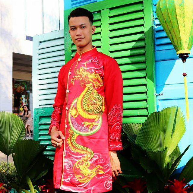 Áo dài cách tân nam