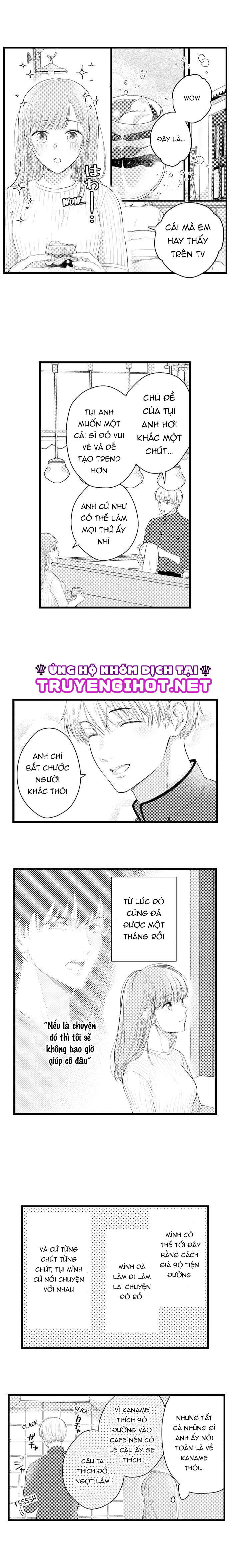 chỉ 3 giây sau, anh ấy như biến thành quái thú chapter 13.1 3