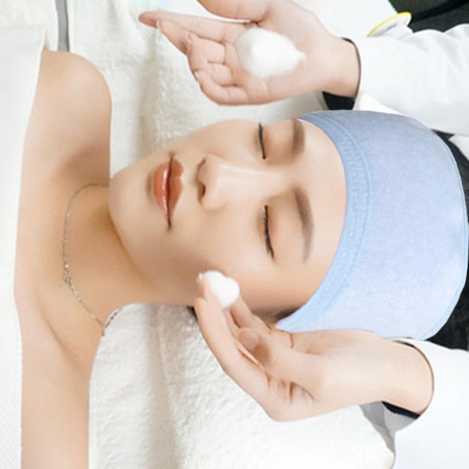2pcs SPA Facial Headband Adjustable Head Band Washing Women Make up Bath