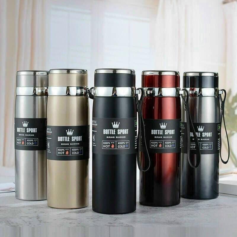 BÌNH GIỮ NHIỆT INOX Sport 1000ml Dày Giữ Nhiệt Tốt