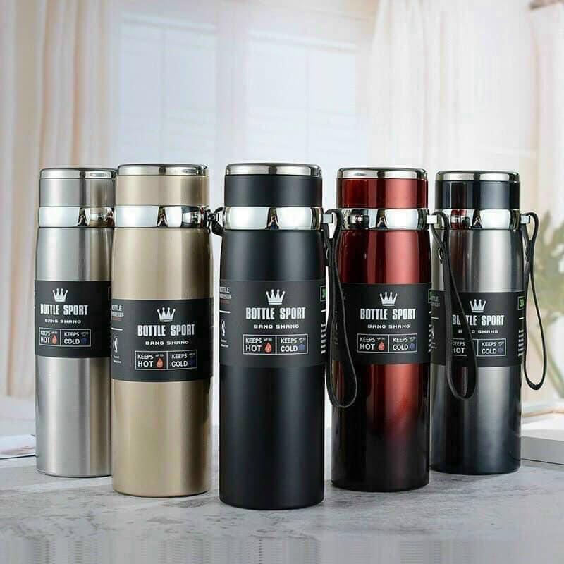 BÌNH GIỮ NHIỆT INOX Sport 1000ml Dày Giữ Nhiệt Tốt