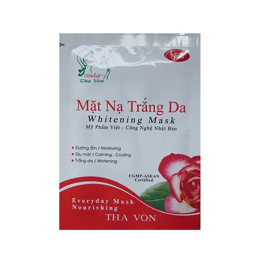 Mặt Nạ Trắng Da Whitening Mask Tha Von