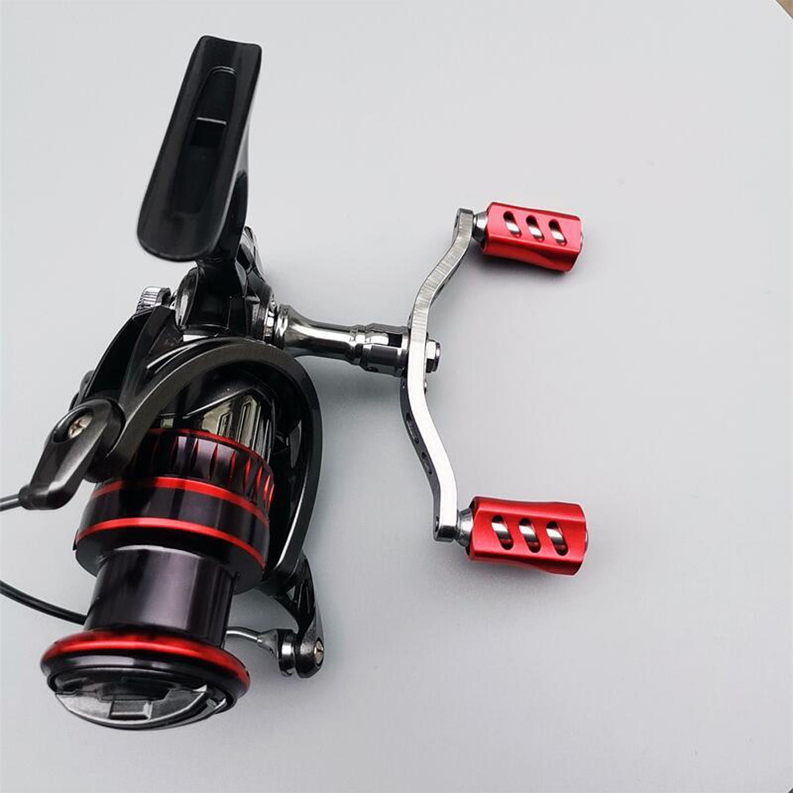 Lightweight Fishing Reel Handle Replacement for Fishing Tackles , Red