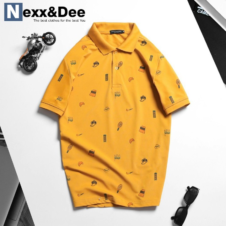 Áo thun POLO nam chấm bi cá sấu có cổ bẻ big size 3x TRẺ TRUNG cao cấp, Nexx&amp;amp;Dee - PL13