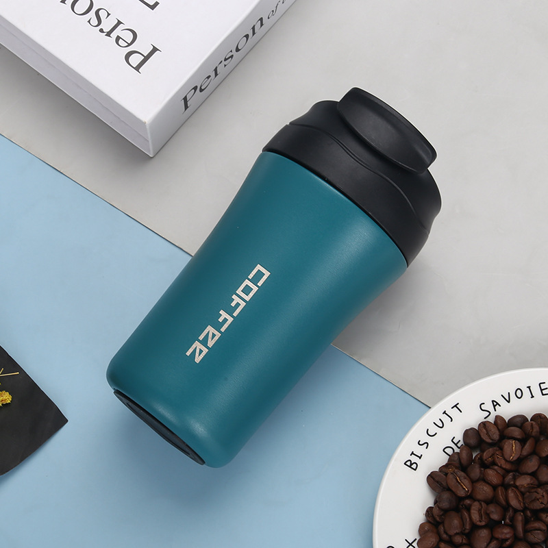 Bình giữ nhiệt Ly giữ nhiệt Nóng Lạnh Lõi INOX 304 Dung tích 400ml Sẵn ống hút - 2 kiểu uống