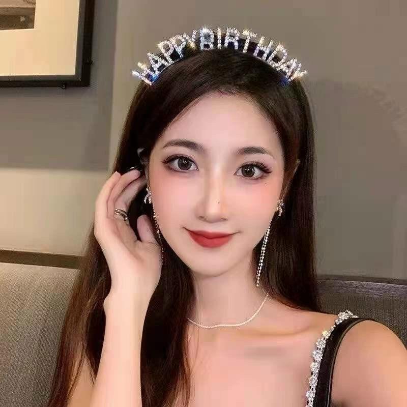 Cài tóc thời trang nữ happy birthday BDS111