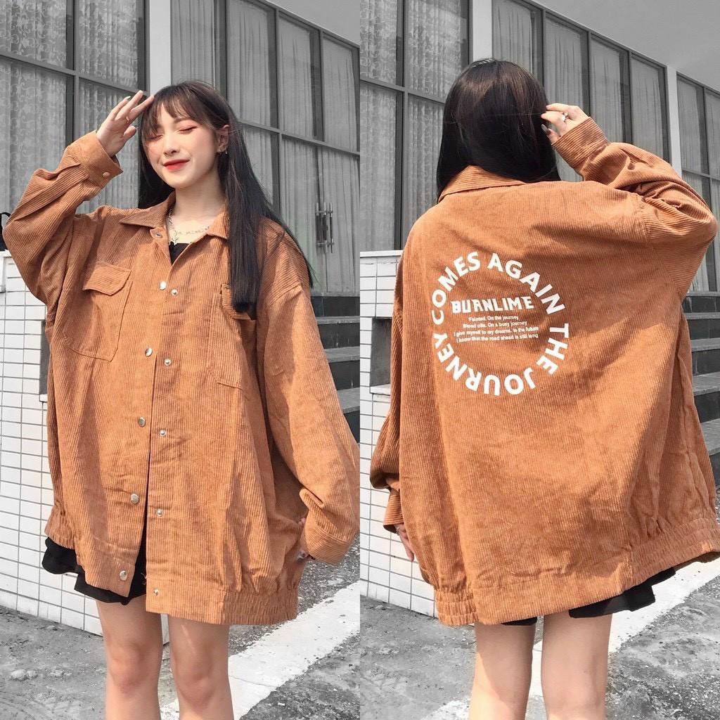 Áo khoác BOMBER nam nữ Unisex Nhung gân CAO CẤP CAO78