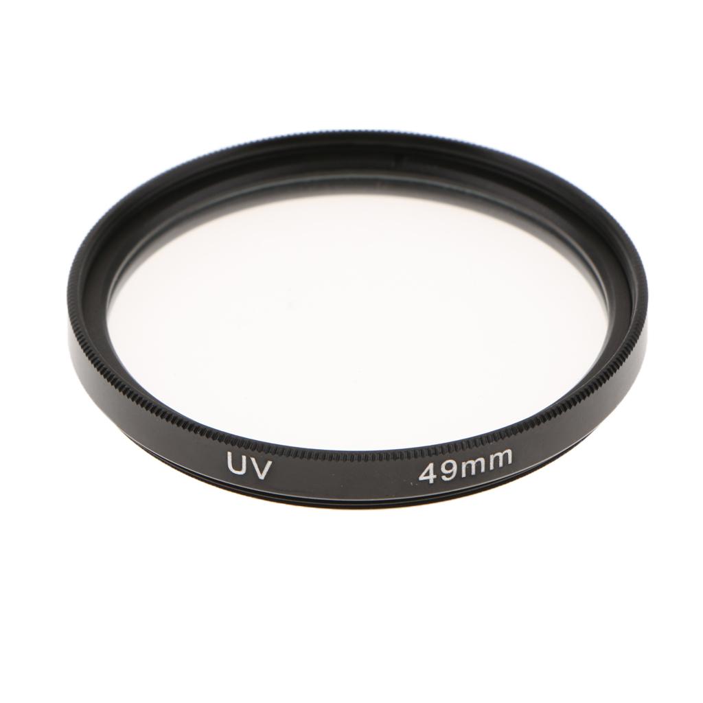49mm UV Filter - Ultra Slim Multi Coated Ultraviolet Protection Lens Filter for Canon Nikon Sony DSLR Lens