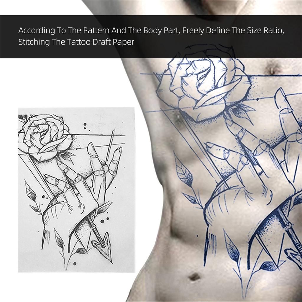 Lots 100 Pcs Translucent Tracing Paper Art Drawing Calligraphy Sheet