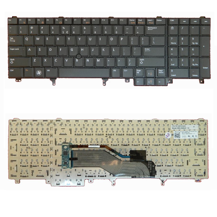 Bàn phím dành cho laptop Dell E5520 E5530 E6520 E6530 E6540