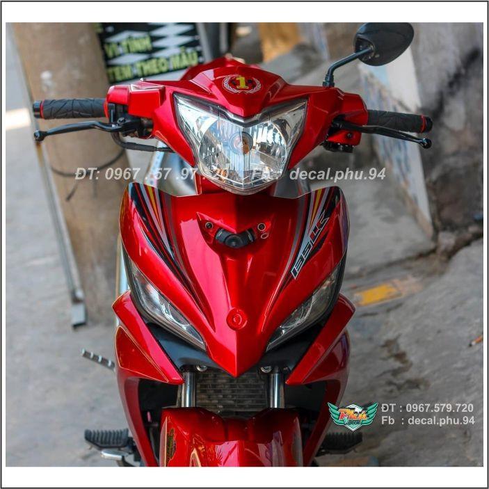 Tem Exciter 135 LC rời vàng đen