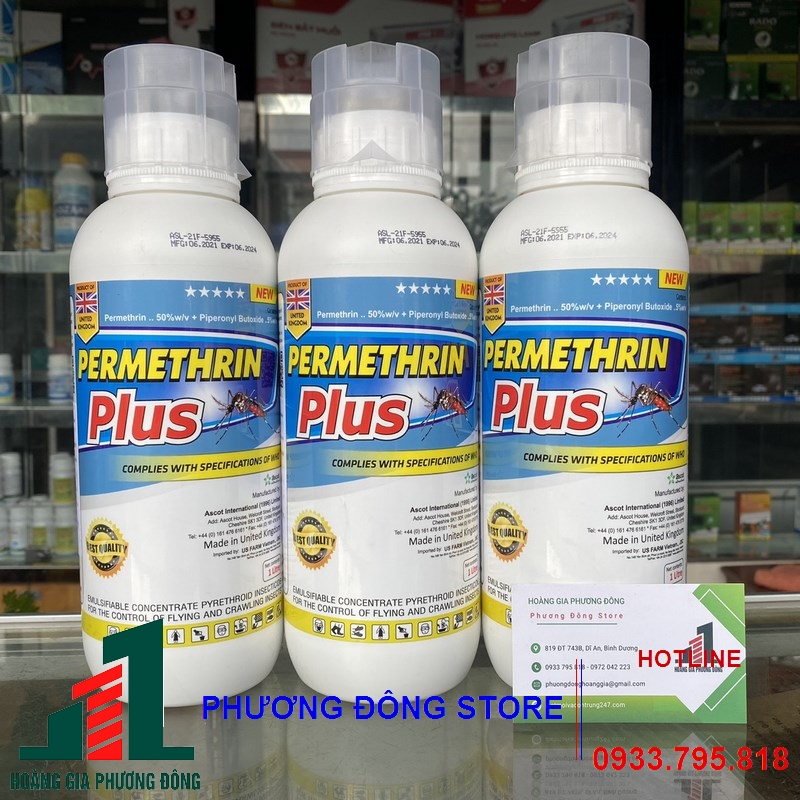 Thuốc diệt muỗi Permethrin Plus 50EC