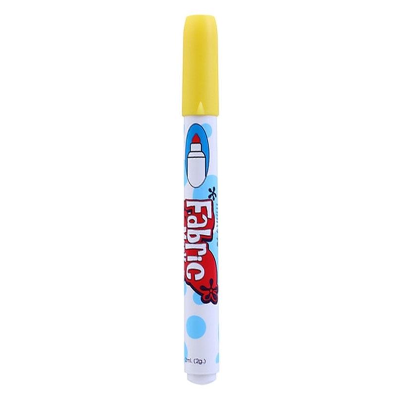 Vỉ 2 Bút Vẽ Trên Vải - Marvy 560-5 - Màu Vàng