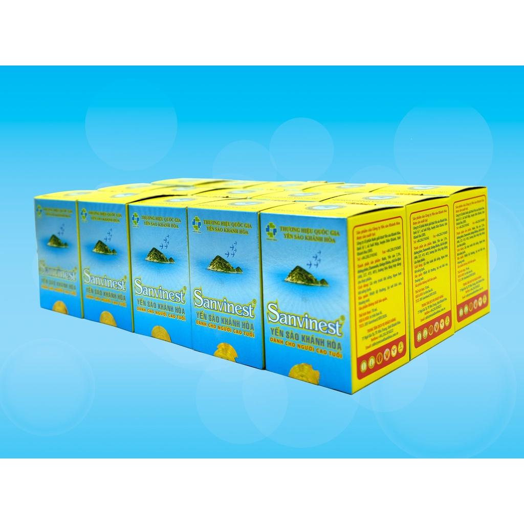 Nước yến sào Sanvinest Khánh Hòa dành cho người cao tuổi đóng lọ 70ml