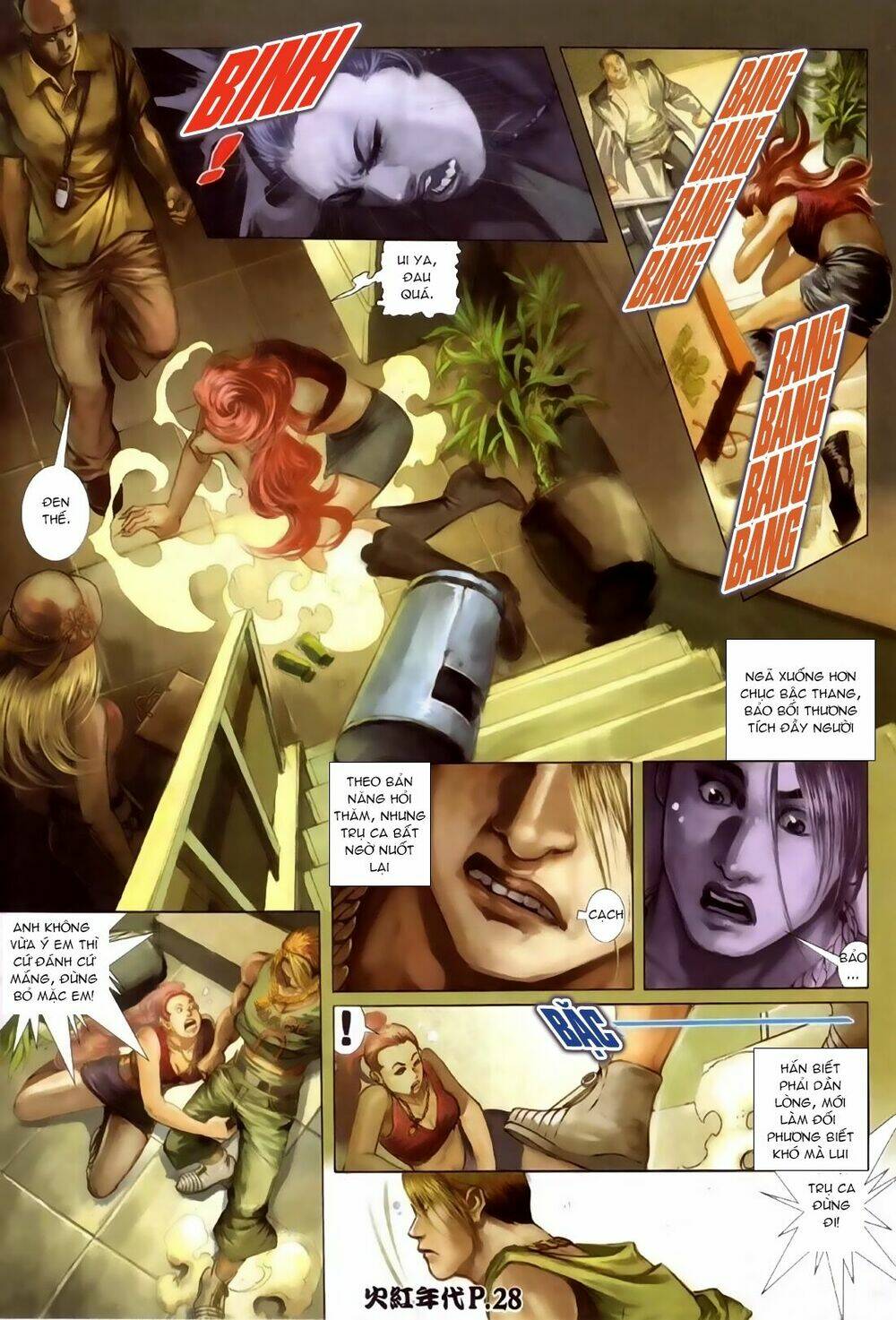 hỏa hồng niên đại hắc cốt đường chapter 91 26