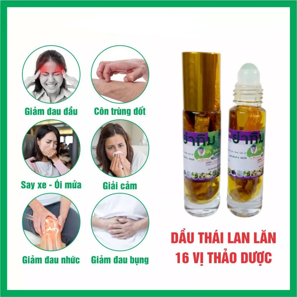Dầu lăn Yatim 16 vị