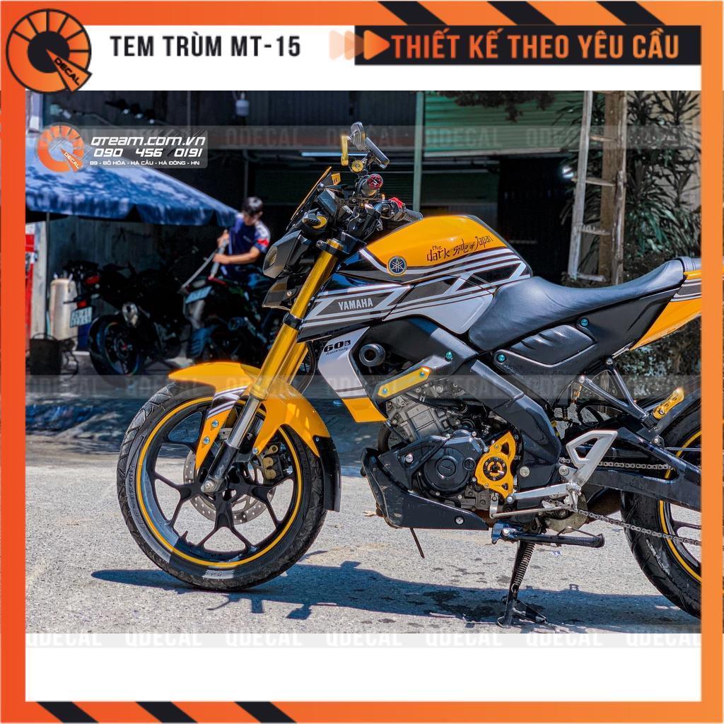 Tem trùm dành cho xe MT15 kiểu kỷ niệm 60 năm Yamaha decal 3 lớp