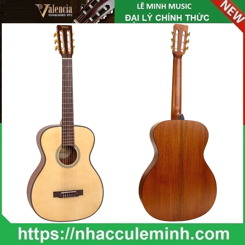 Đàn Guitar Acoustic Classic Valencia VA434