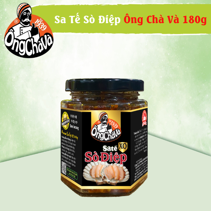 Sa Tế Sò Điệp Ông Chà Và 180g (Scallop XO Satay)