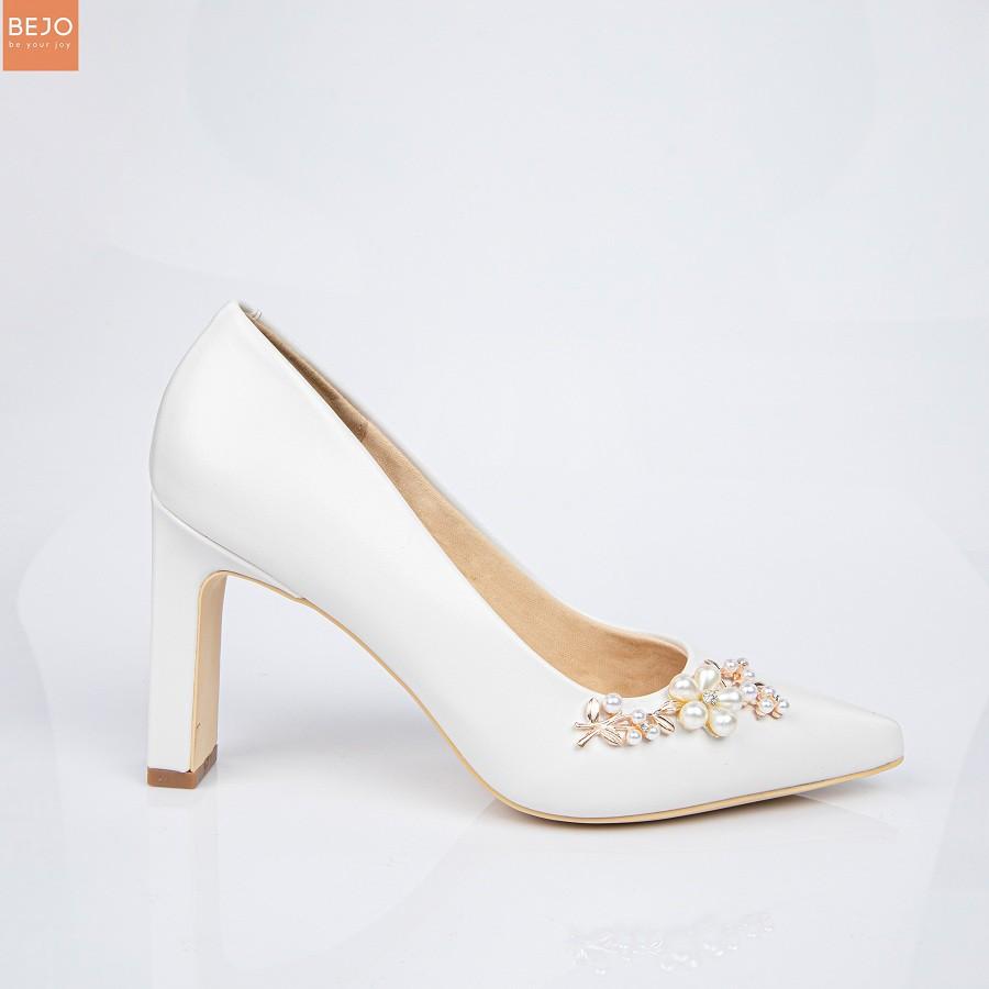 GIÀY CƯỚI BEJO HOA MAI H80G - WEDDING SHOES