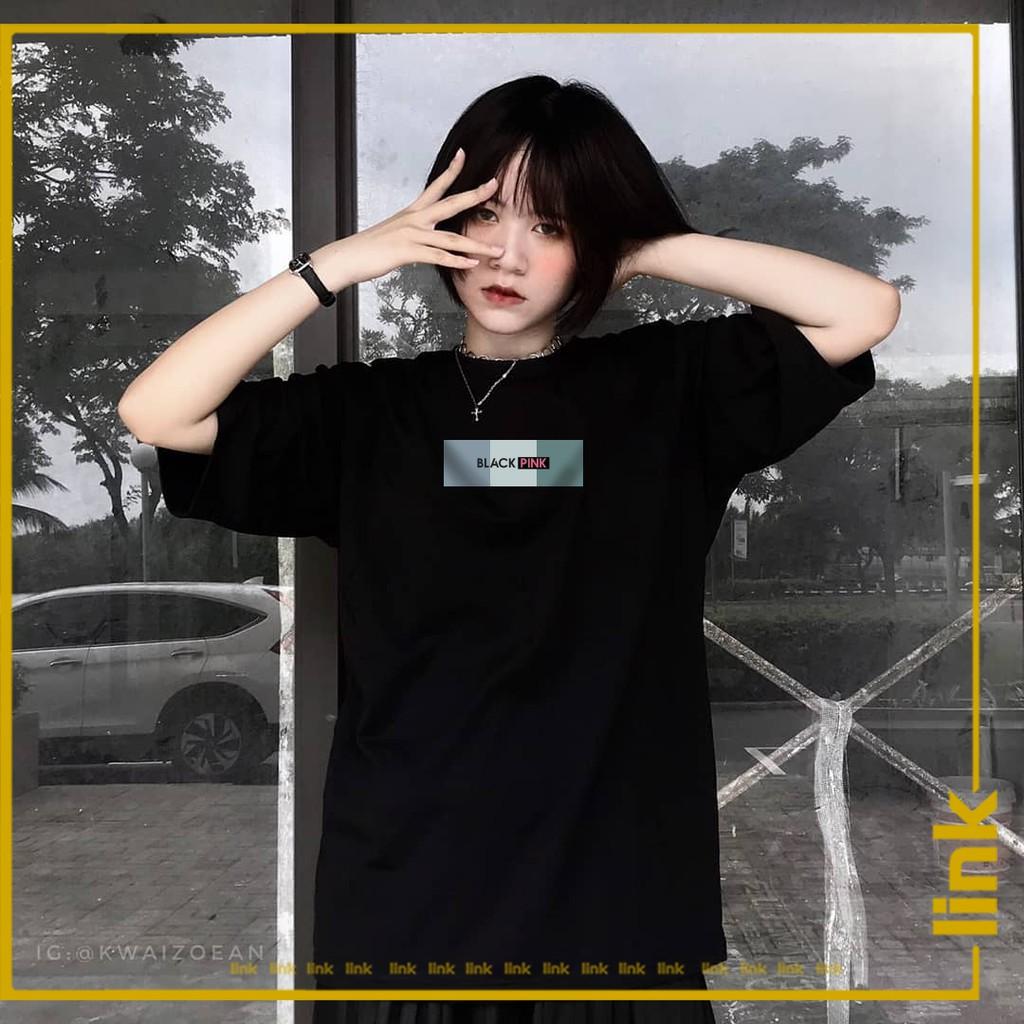 Áo thun BLACKPINK hình xinh trước ngực unisex