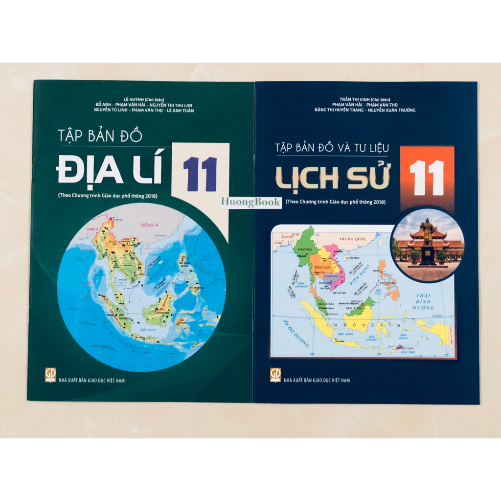 Sách - Tập Bản Đồ và tư liệu lịch sử 11 - ĐN