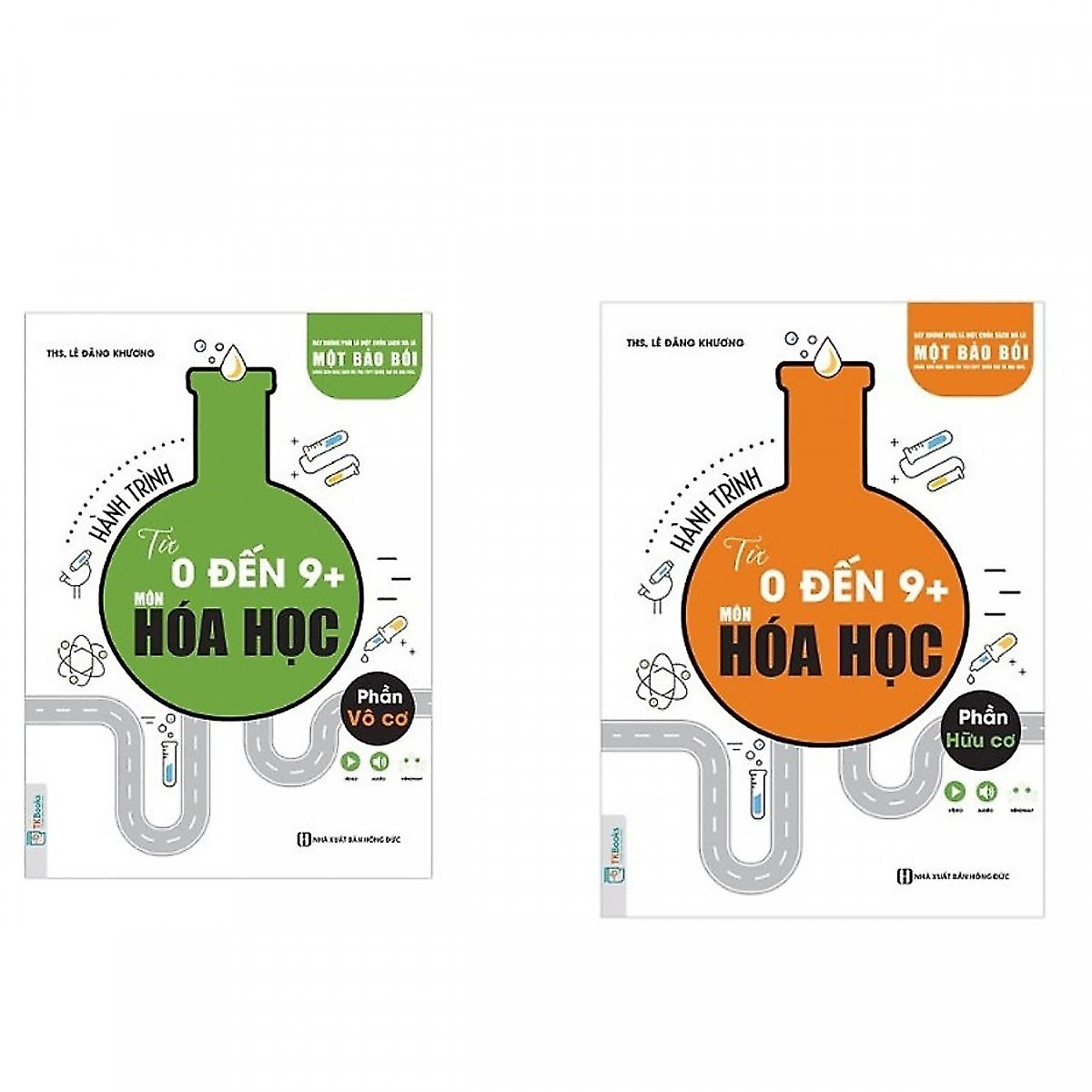 Combo Trọn Bộ Hành Trình Từ 0 Đến 9 Môn Hóa Học (Tặng Bookmark độc đáo CR)