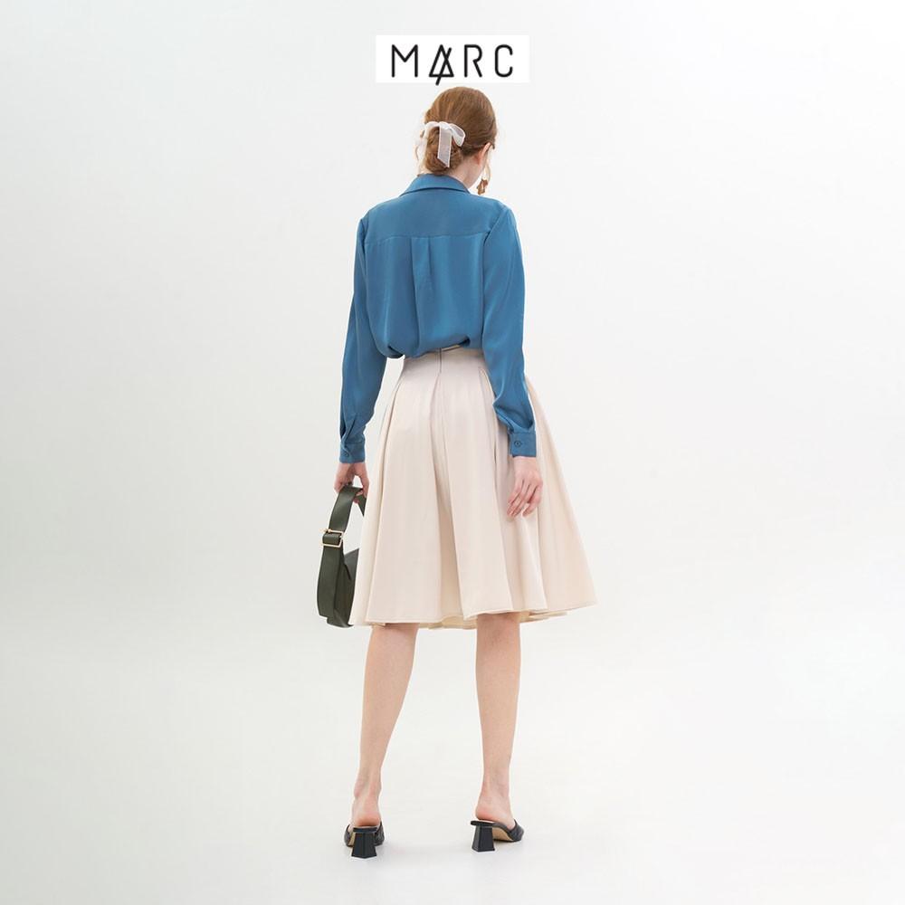 Váy nữ MARC FASHION midi xếp li hợp