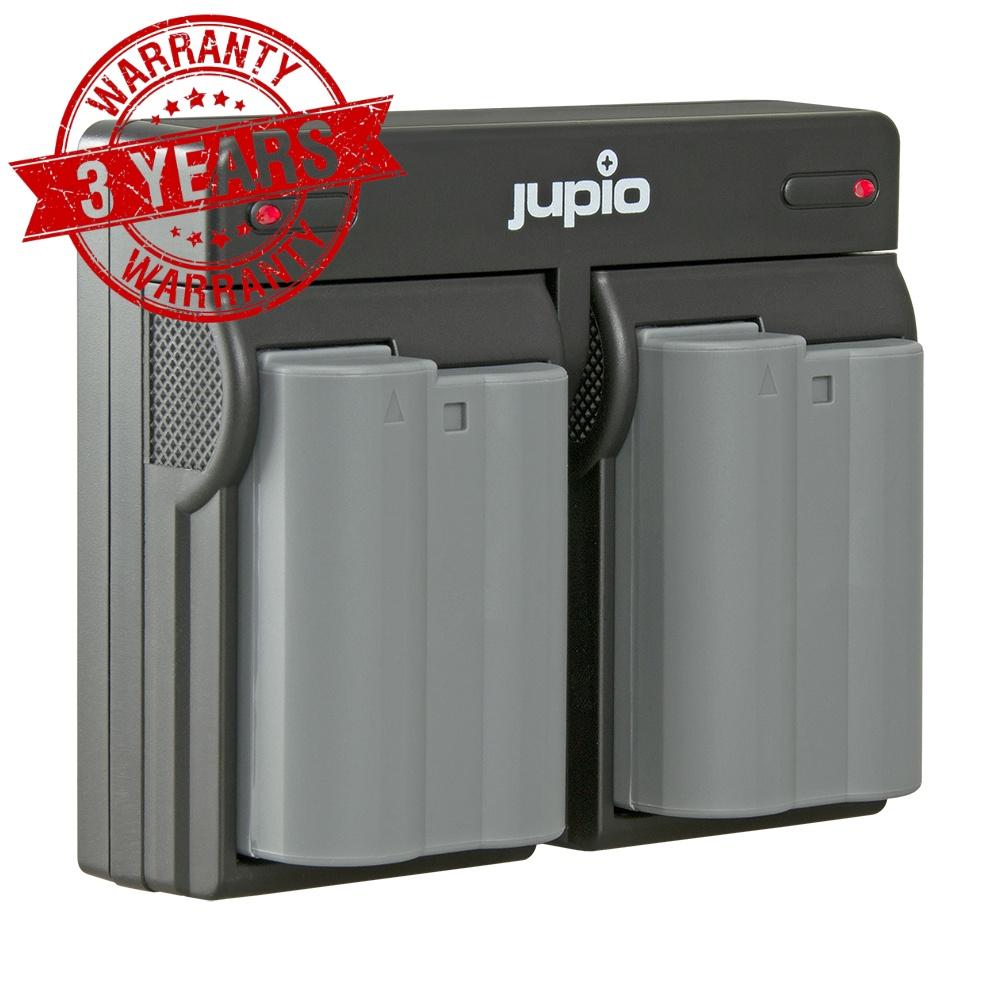 Bộ 2 pin kèm sạc đôi hàng chính hãng Jupio EN-EL15B 1700mAh