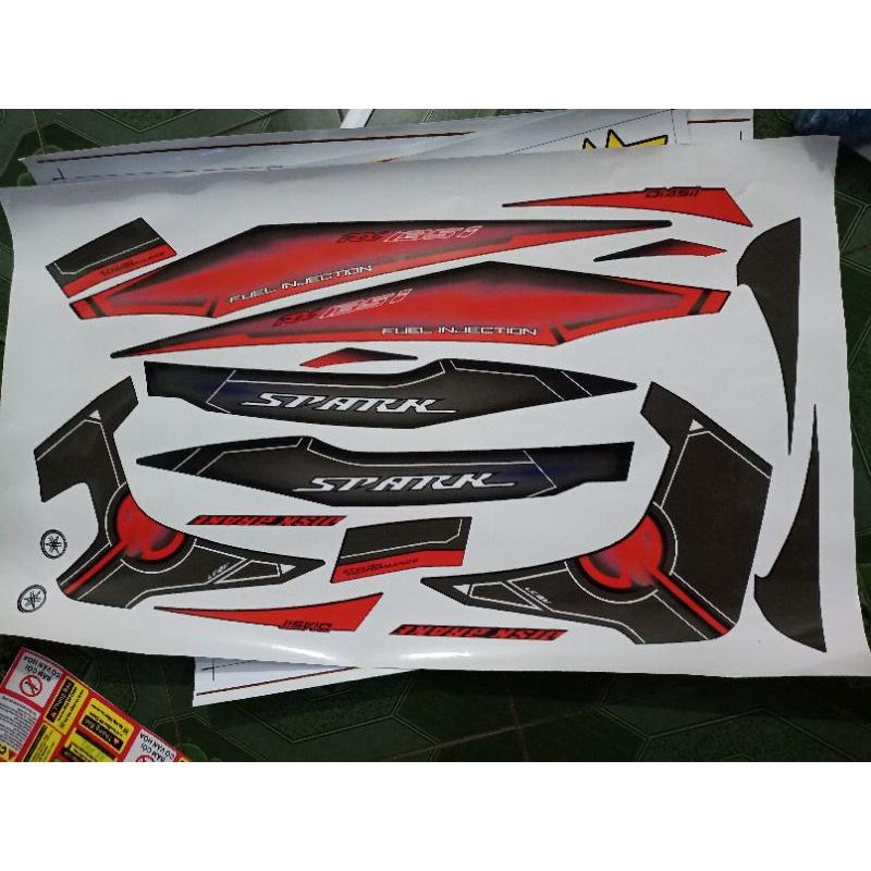 Tem rời ex 2010 đỏ đen