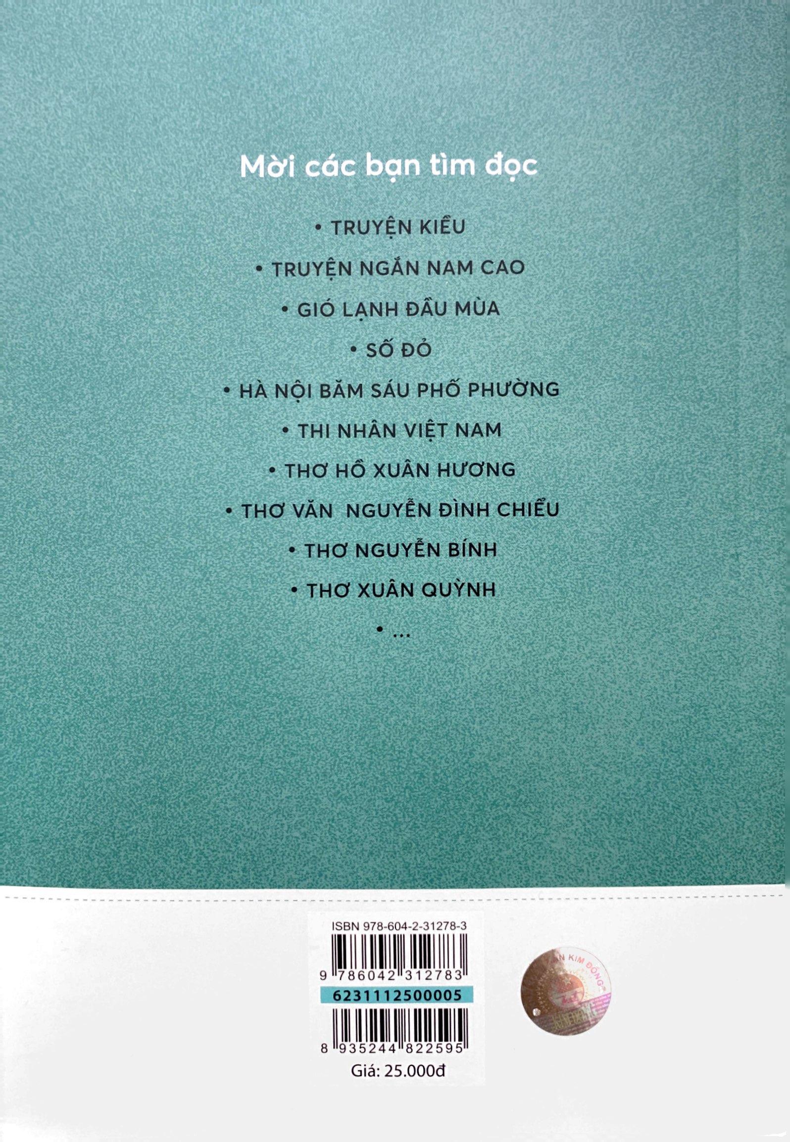 Sách Văn Học Trong Nhà Trường: Hà Nội Băm Sáu Phố Phường (Tái Bản 2019)