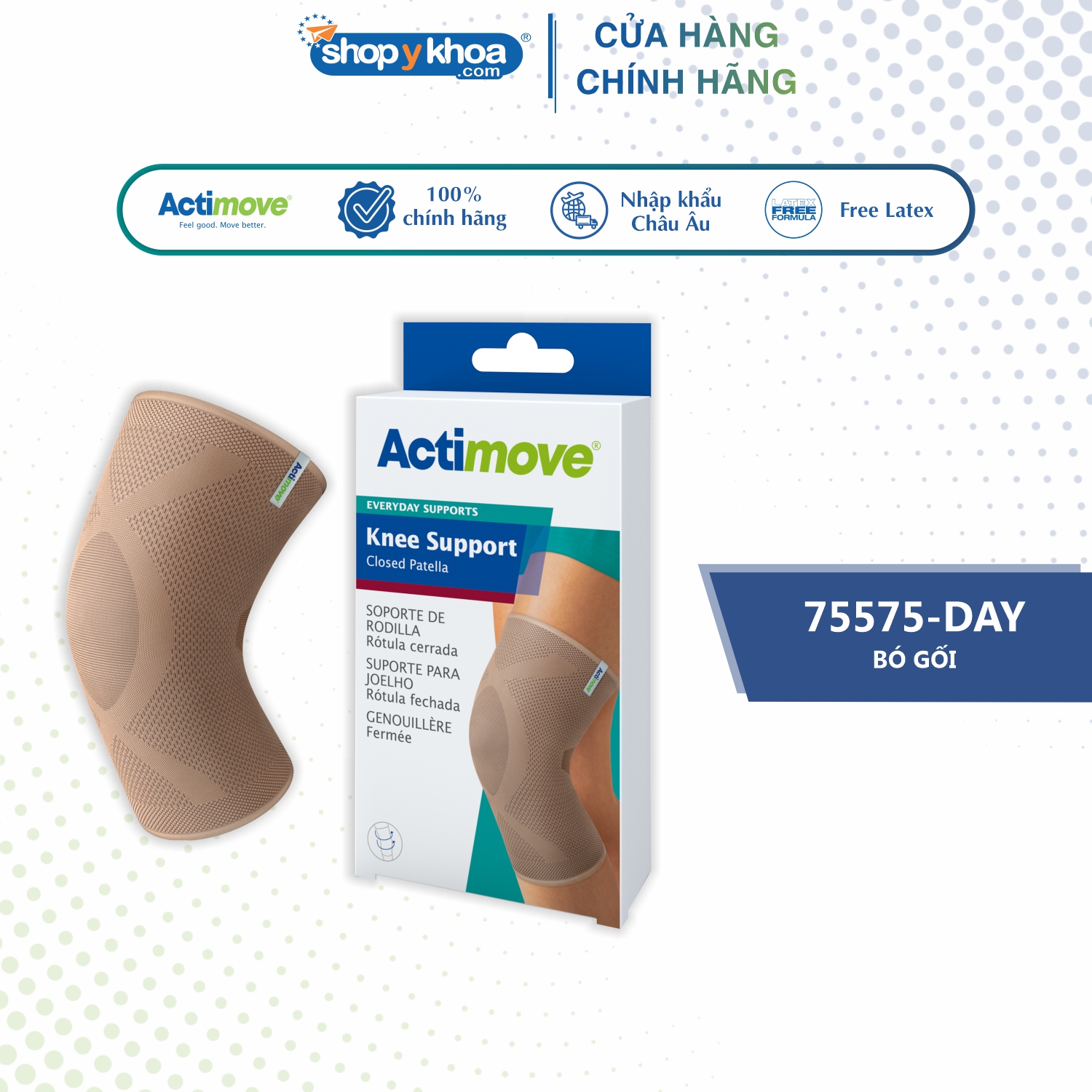 Bó Gối 75575 - Day Actimove Knee Support - S