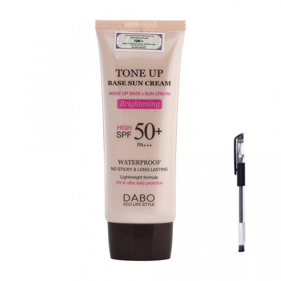 Kem Chống Nắng Dabo Tone Up Base Sun Cream (70ml) - Hàng Chính Hãng [ Tặng bút bi mực nước ]