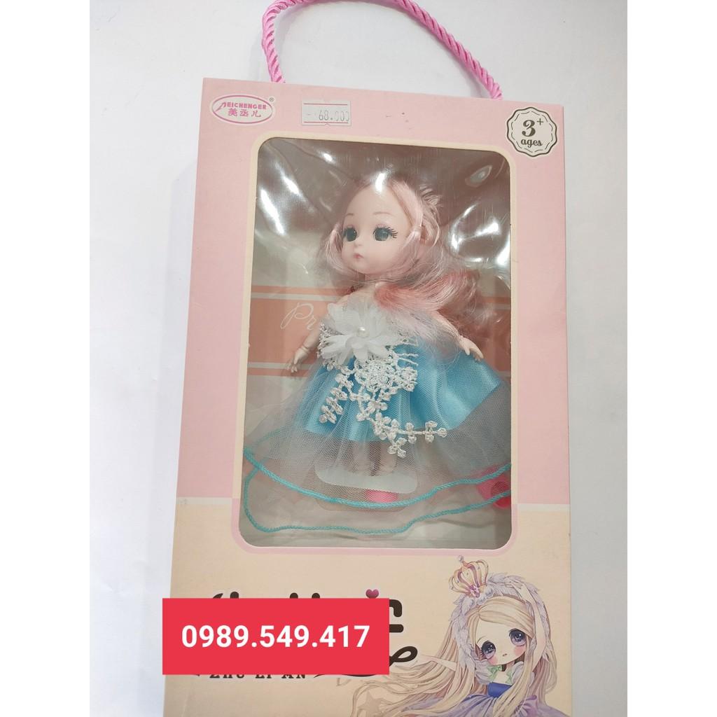 Đồ chơi trẻ em - Hộp búp bê chibi khớp siêu xinh 8878