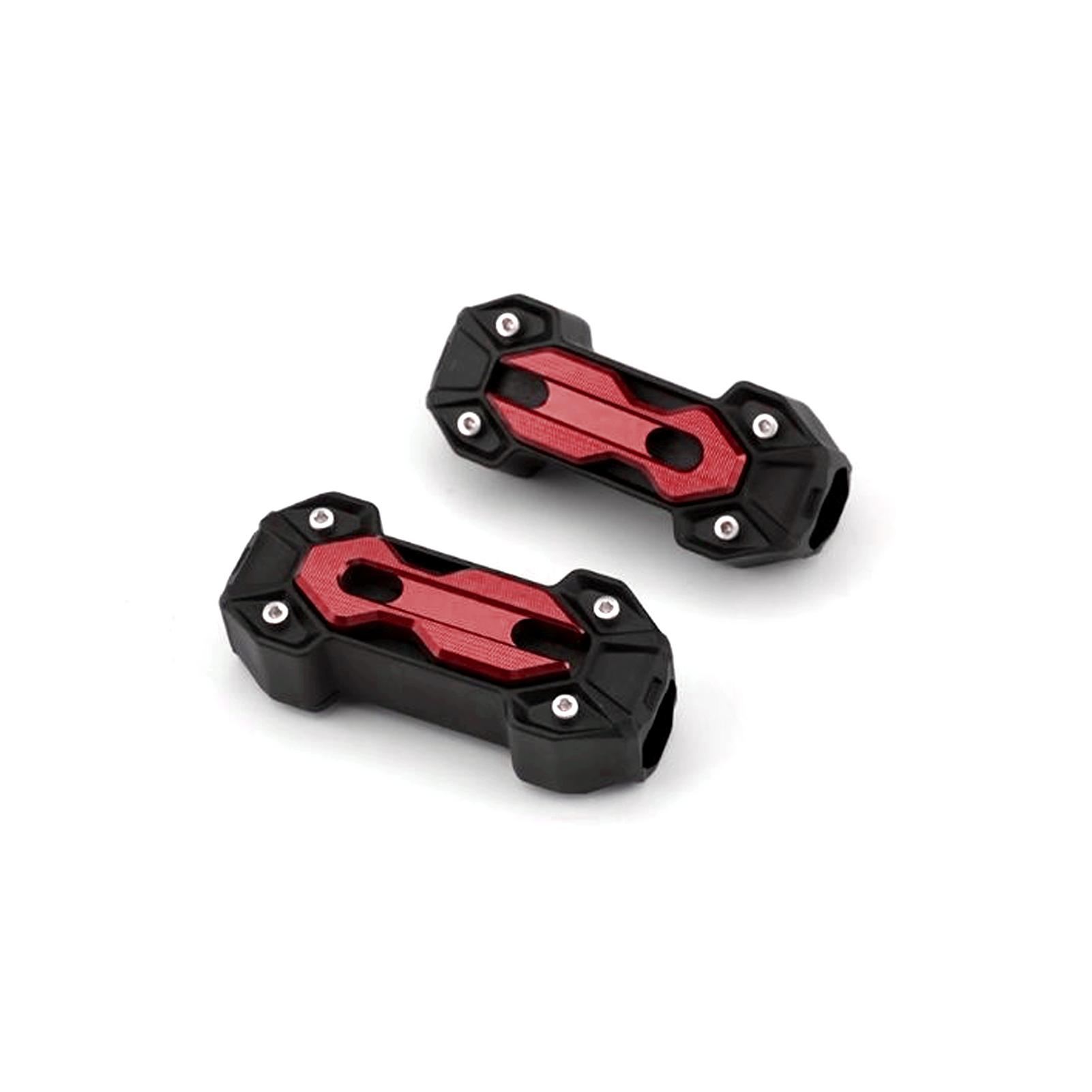Universal 22mm 25mm Motorcycle Engine Guard Bumper Crash Bar Bumper Engine Guard Protector Decorative Block